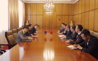 DEPUTY MINISTER OF FOREIGN AFFAIRS OF TURKEY PAYS WORKING VISIT TO MONGOLIA