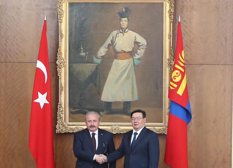 SPEAKER OF THE GRAND NATIONAL ASSEMBLY OF TURKEY (TBMM) H.E. MR. MUSTAFA ŞENTOP PAID AN OFFICIAL VISIT TO MONGOLIA