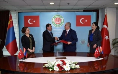 GENERAL PROSECUTOR OF MONGOLIA PAID VISIT TO TURKEY